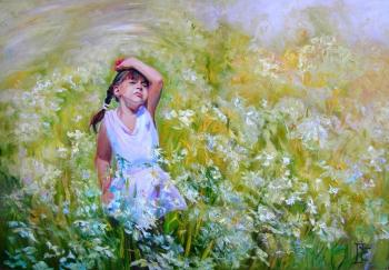The Girl and the Field. Ostraya Elena