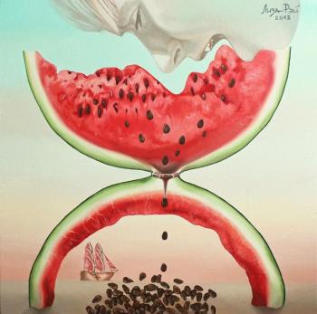 Watermelon, eaten in time (Clove). Ray Liza