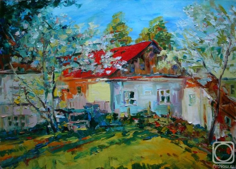 Mizulina Olga. House under the red roof
