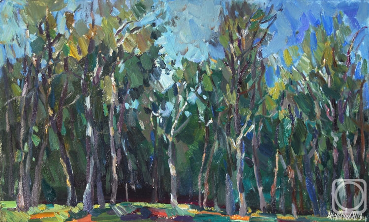 Zhukova Juliya. Park of eucalyptus