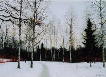 Winter park. Egorov Viktor