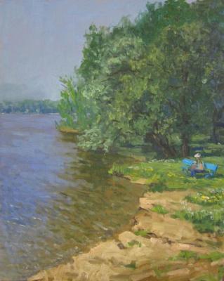 On the shore of the lake. Chertov Sergey