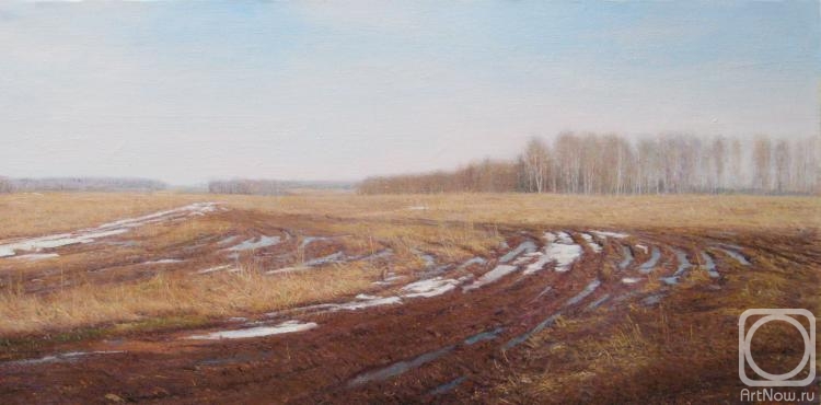 Matveev Mihail. Spring. Fields near Ostashevo