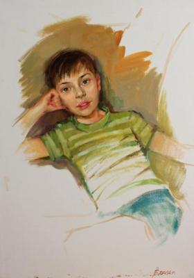 Portrait of the son (Figure Of The Person). Rybina-Egorova Alena