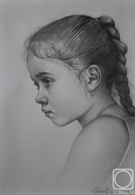 Kondakov Anton. Portrait of a Daughter