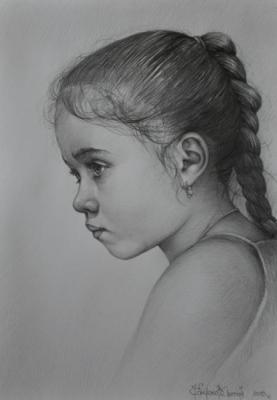 Portrait of a Daughter. Kondakov Anton