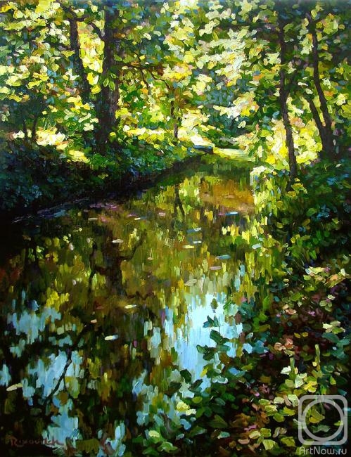 Volkov Sergey. Pond in the wood