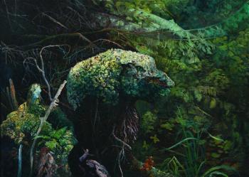 Anthropomorphic swamp hummock. Dementiev Alexandr