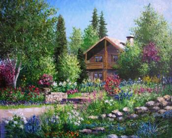 Solar garden (Green Lawn). Konturiev Vaycheslav