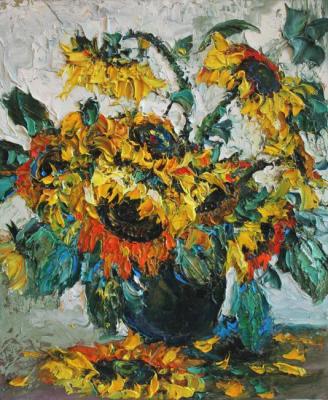 Sunflowers 1957. Grebenyuk Yury