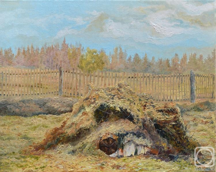 Dementiev Alexandr. Bottle of hay in Berezaika