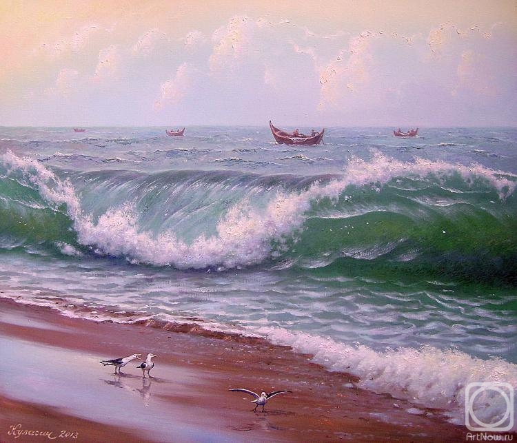 Kulagin Oleg. Ocean breath