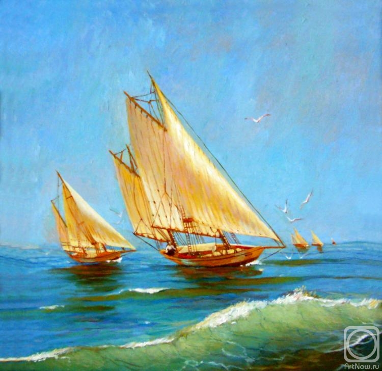 Burdina Tatiana. Under sail