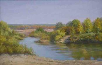 Moksha river (River Moksha). Bakaeva Yulia