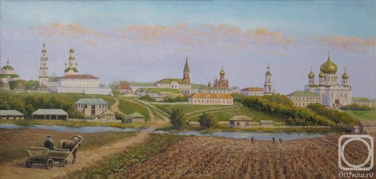 Bakaeva Yulia. The road to the city. From the series "Old Saransk"