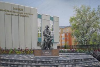 Monument Erzya. Saransk. Bakaeva Yulia