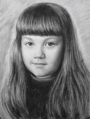 Portrait of a niece. Bakaeva Yulia