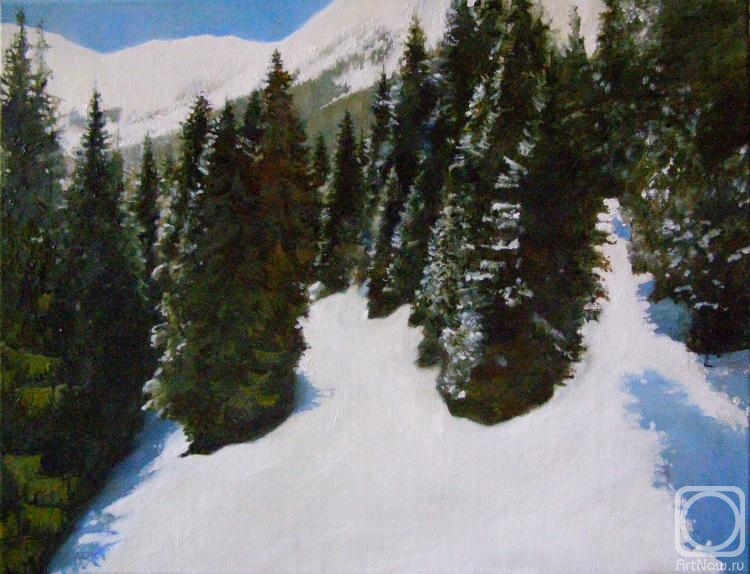 Egorov Viktor. Alpine slopes Verbier