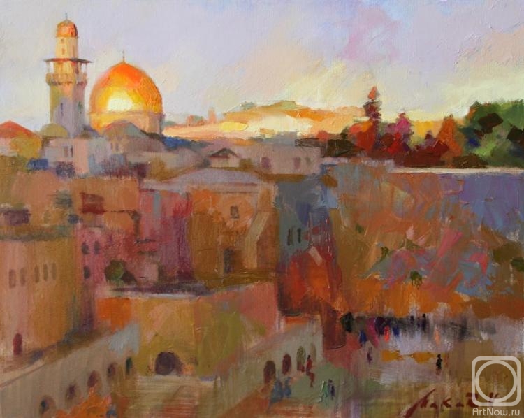 Makarov Vadim. Mosque "Dome Rock". Jerusalem