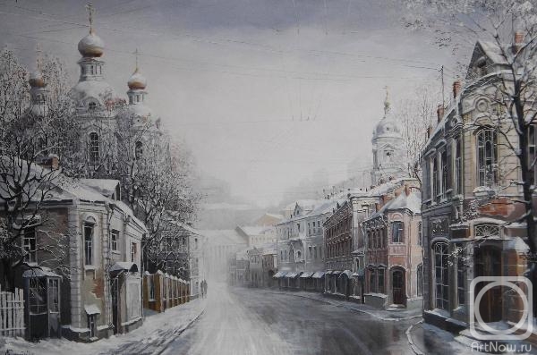 Starodubov Alexander. Winter in Zamoskvorechye