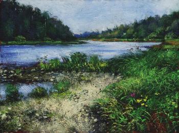 The cold river. Ivanova Olga