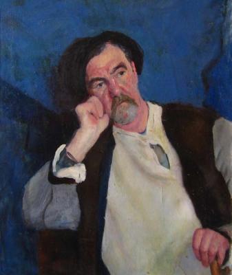 Portrait of Old Man. Zhukoff Fedor