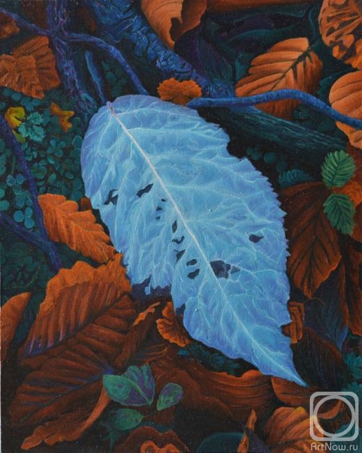 Dementiev Alexandr. Blue leaf