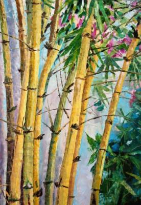 Yellow bamboo. Kuriltceva Olga