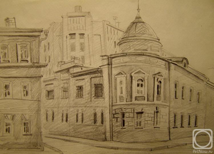 Gerasimov Vladimir. Moscow sketches 55