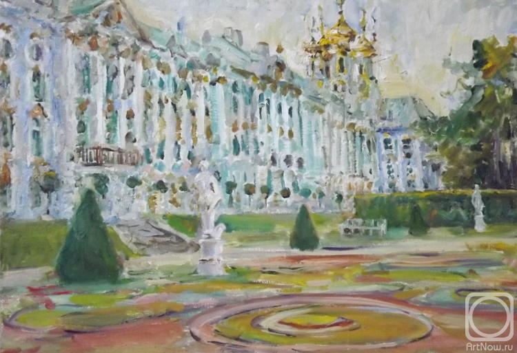 Korolev Leonid. The Catherine Palace in Tsarskoye Selo