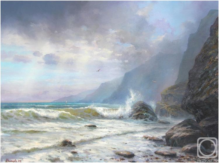 Vinokurov Alexander. Sea on an October day