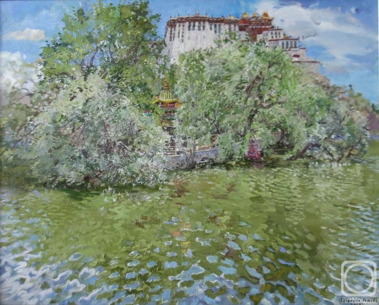 Blinkova Anzhela. Landscape in Tibet