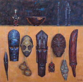 Mask of the black continent (Negros). Panov Igor
