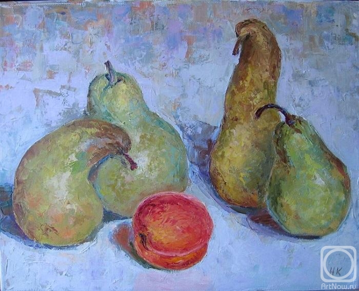 Klushnik Natalia. Pears and peach