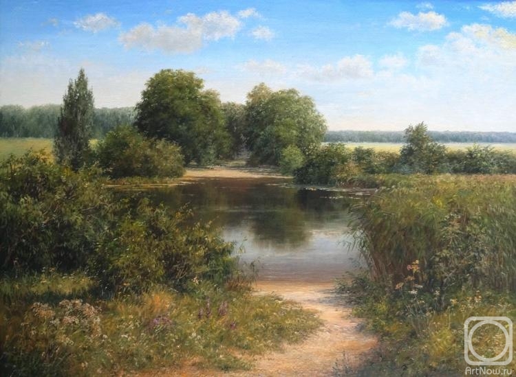 Borisova Irina. Pond. Summer