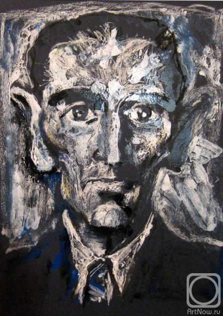 Zverlin Ury. Portrait of Franz Kafka