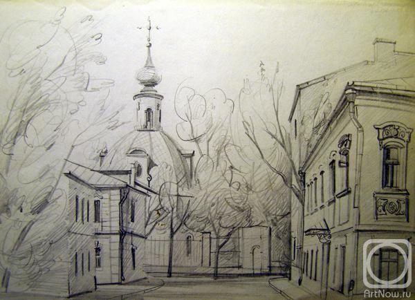 Gerasimov Vladimir. Moscow sketches 57