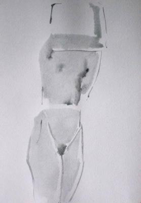 Transparent. Nude 2. Shebarshina Svetlana