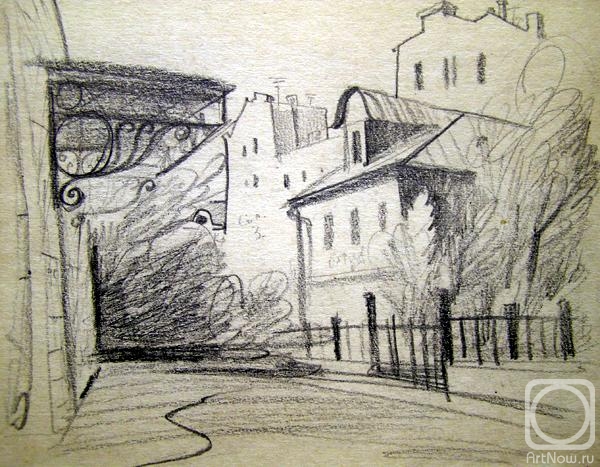 Gerasimov Vladimir. Moscow sketches 63