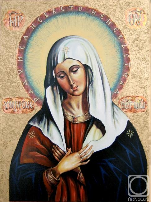 Schernego Roman. Icon of the Mother of God "Tenderness"