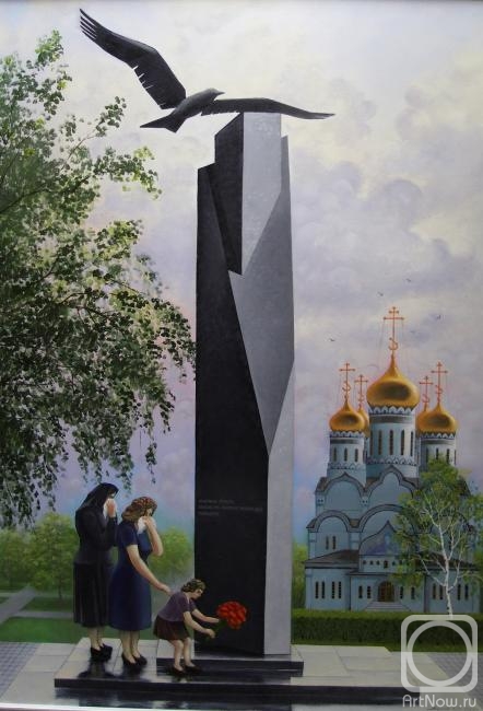Markoff Vladimir. At the obelisk