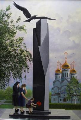 At the obelisk (). Markoff Vladimir