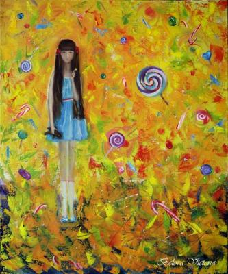 A balloon has flown away