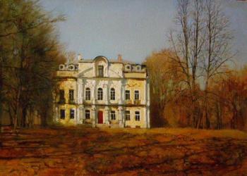 April day in Sergeevka. Sobstwennaya dahca (The Old Palace). Egorov Viktor
