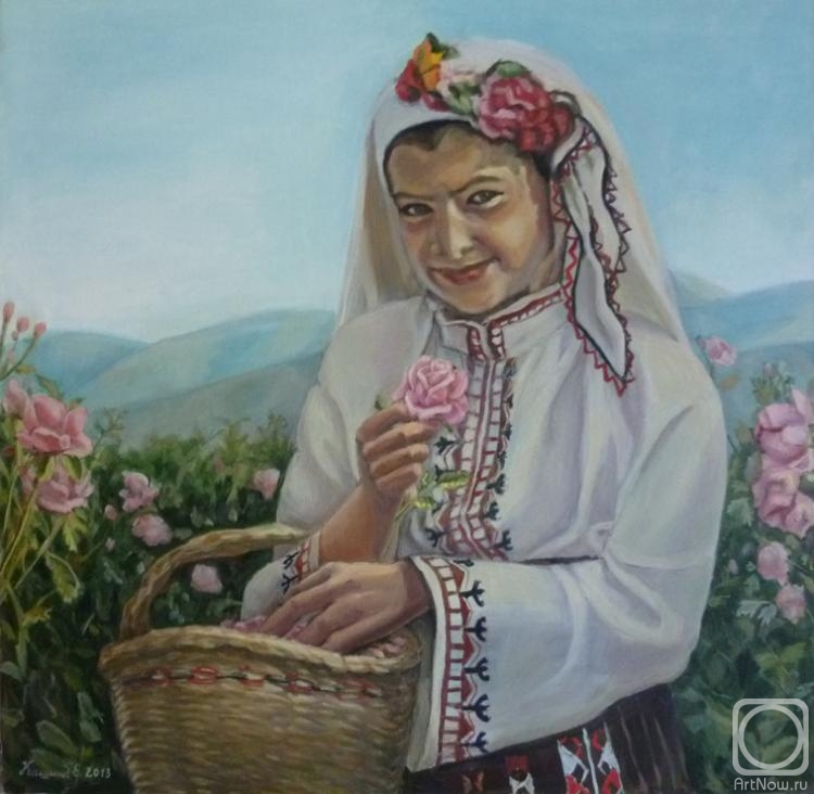 Kashina Eugeniya. Bulgarian Rose