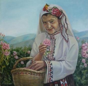 Bulgarian Rose (Girl In National Costume). Kashina Eugeniya