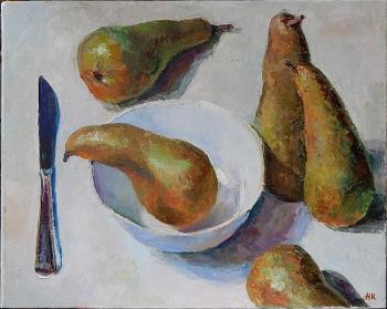 Pears for breakfast. Klushnik Natalia