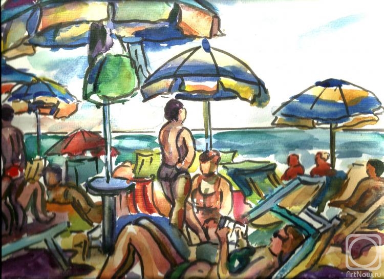 Kazmina Olga. Italian Beach