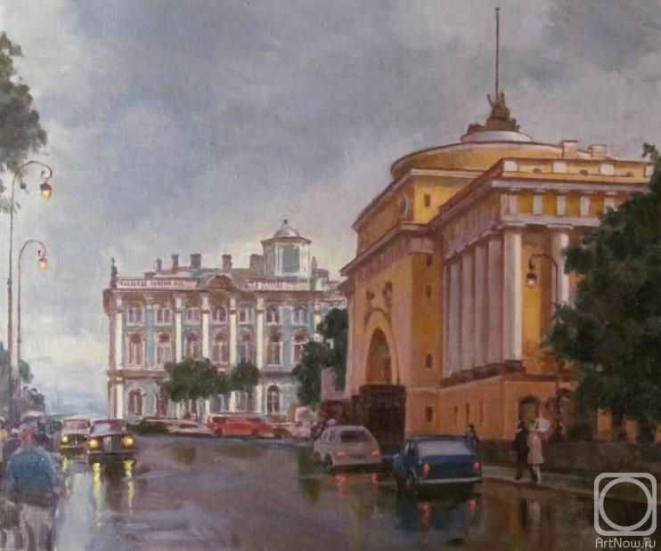 Lapovok Vladimir. Petersburg. After the Rain