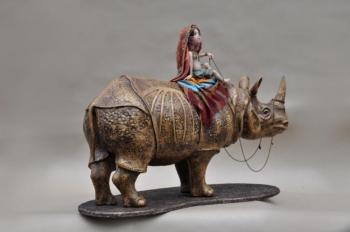 Rider on the Rhino (Interior Doll Collector S Doll). Yargin Sergey